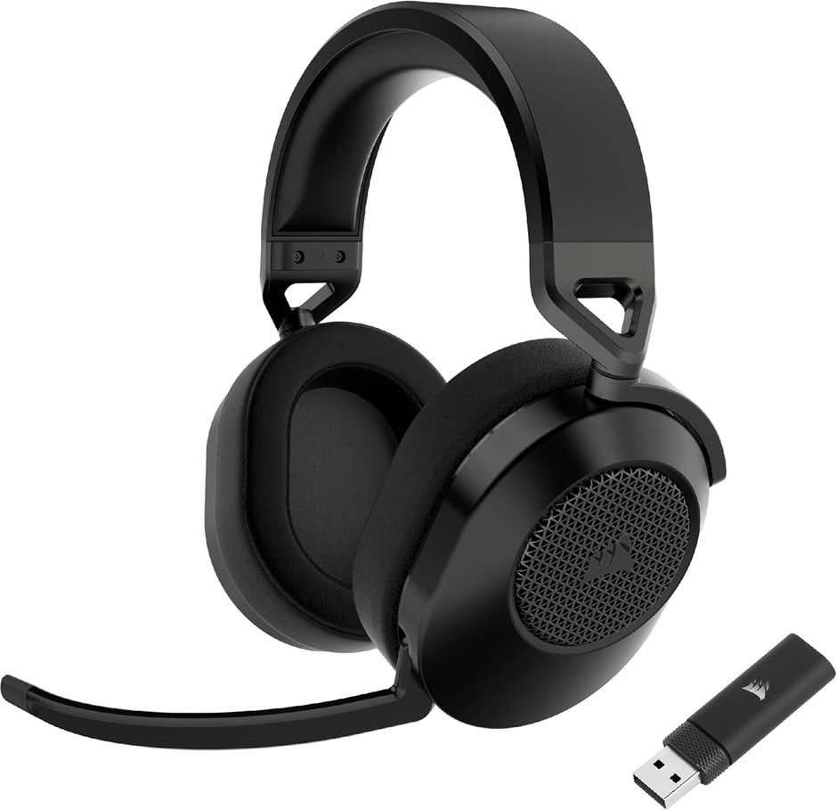 CORSAIR HS65 Wireless Multiplatform Gaming Headset with Bluetooth - Dolby A
