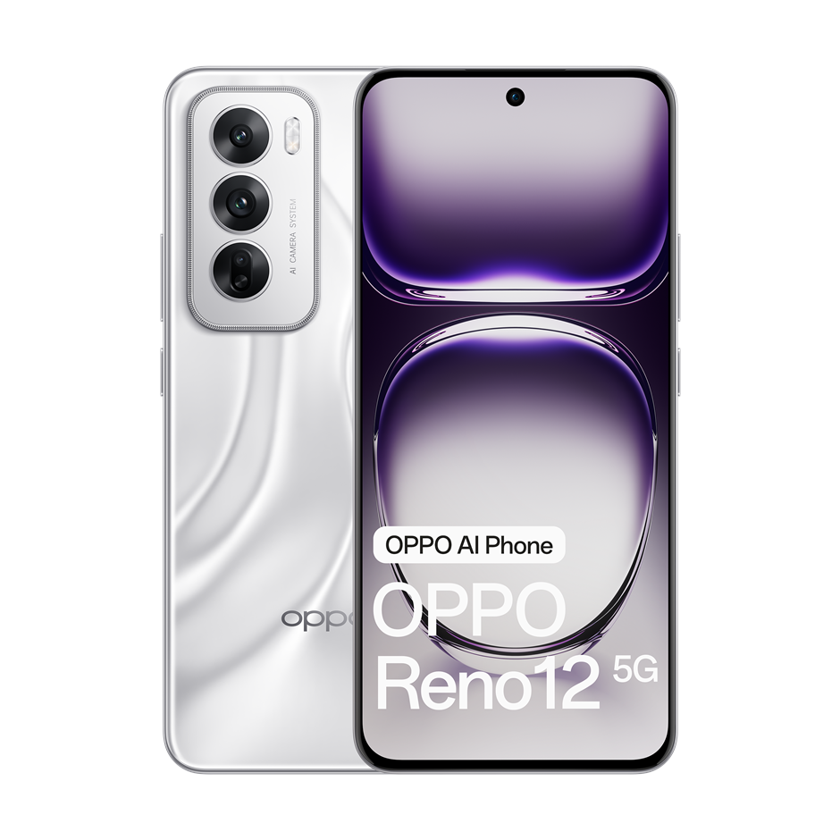 OPPO Reno12 5G 6.7" FHD+, 50MP Camera, 12GB RAM, 256GB Storage