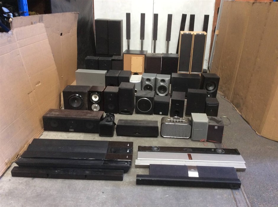 Mixed Brand Home Theatre Speakers, Subwoofers & Soundbars