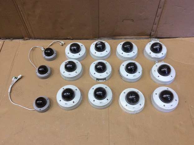 Axis/TruVision Mixed Brand/Model Dome Network Security Cameras (15)