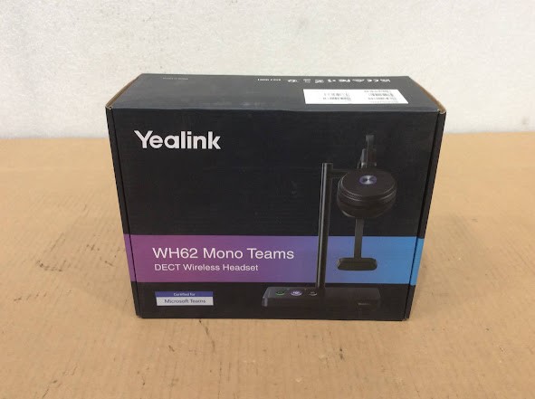 Yealink WH62 Mono Teams DECT Wireless Headset - New Unboxing