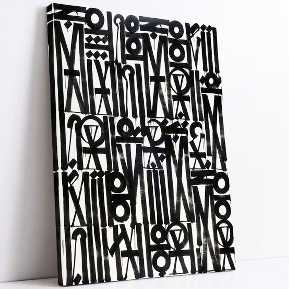 Retna (after) B&W Canvas Print