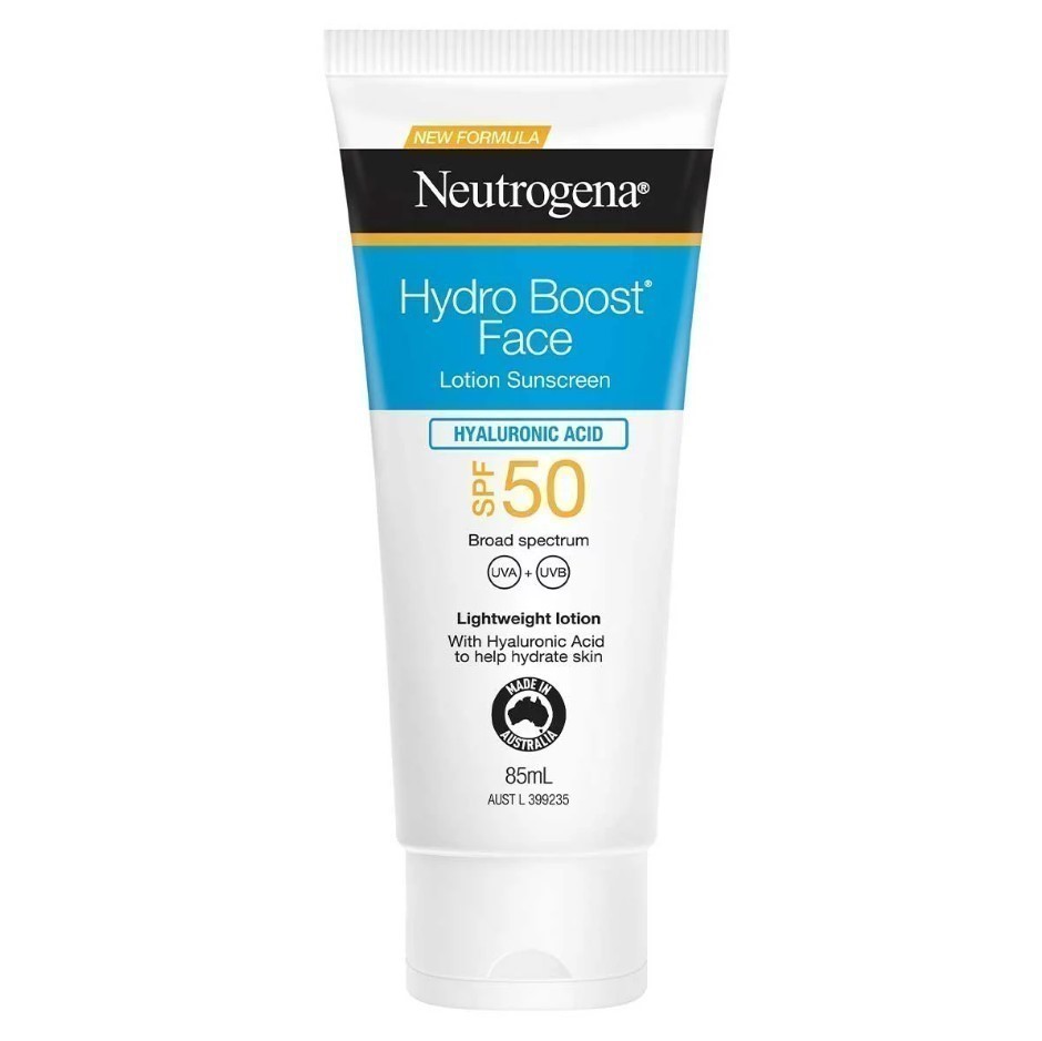 2 x NEUTROGENA Hydro Boost Face Sunscreen Lotion, 85ml.