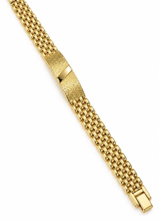 18KGold Filled/ITALY yellow Gold Bonded bracelet(stamped 18KGold Filled