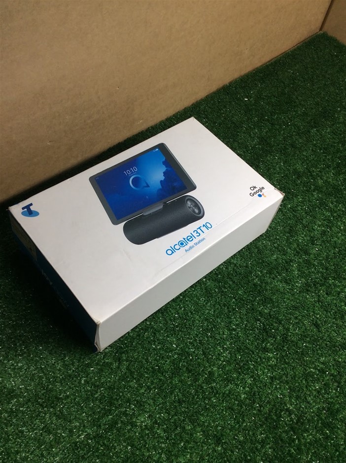 Alcatel 3T10 8088Q Audio Station Tablet with Bluetooth Speaker