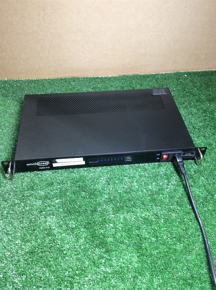 Omniscreen OMM-318 Rackmount Signal Processing Unit