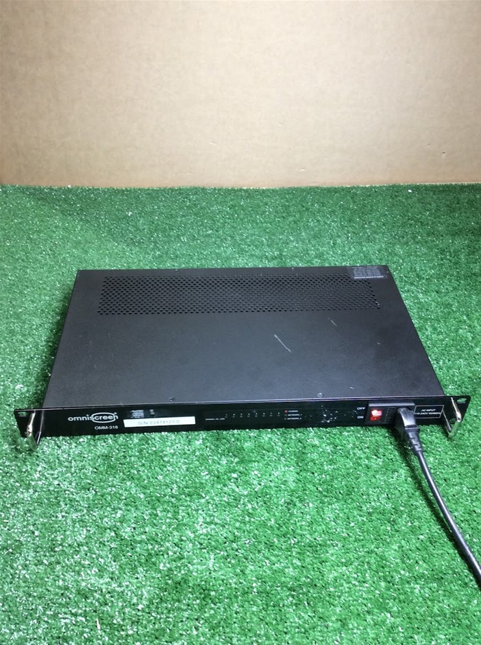 Omniscreen OMM-318 Rackmount Signal Processing Unit