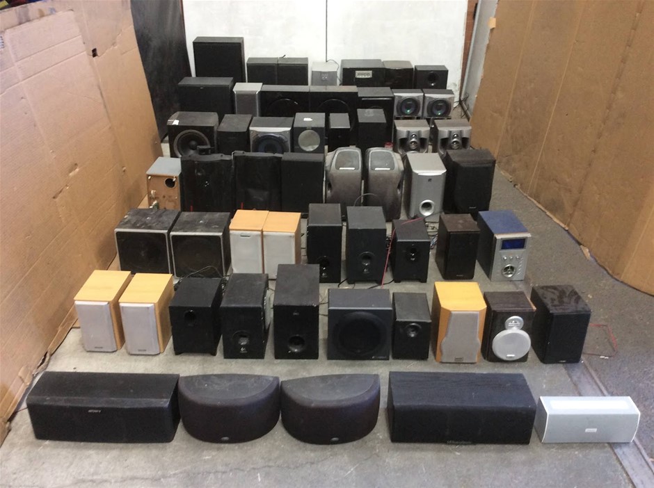 Mixed Brand Home Audio Speakers & Subwoofers