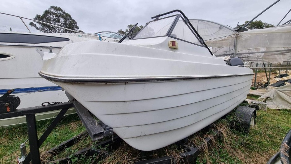 Markham Whaler 4.5m Twin Hull Boat