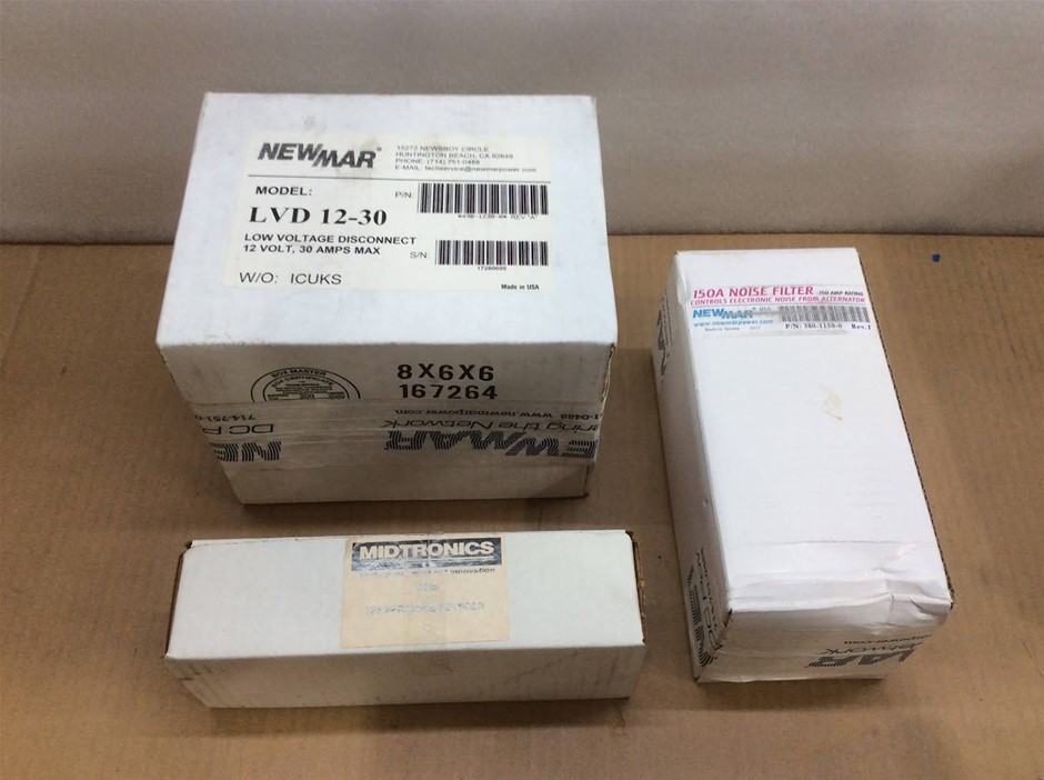 Mixed Brand Power Management Components & Temperature Sensor - New