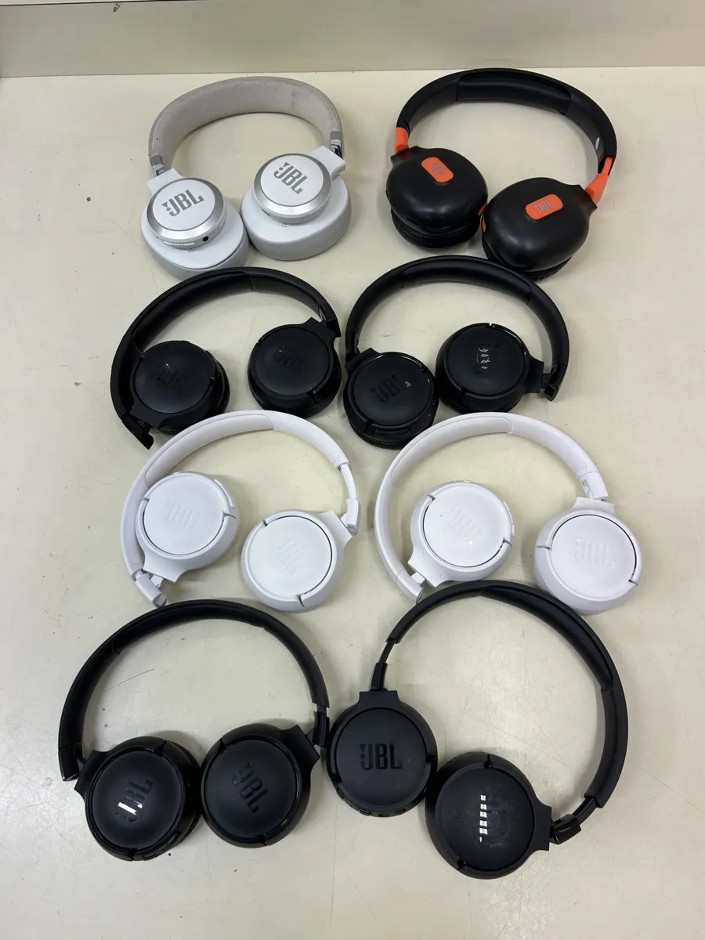 8 x Assorted JBL Wireless Headphones