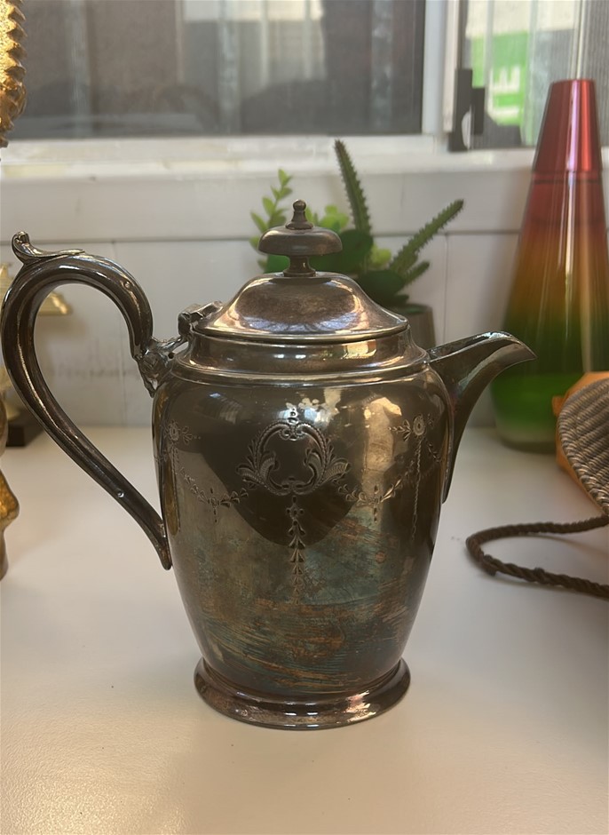 Vintage Silver-Plated Tea Pot