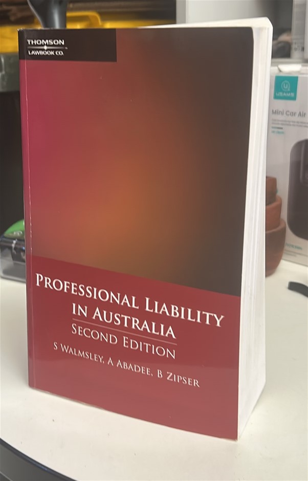 Professional Liability In Australia (2nd Edition)