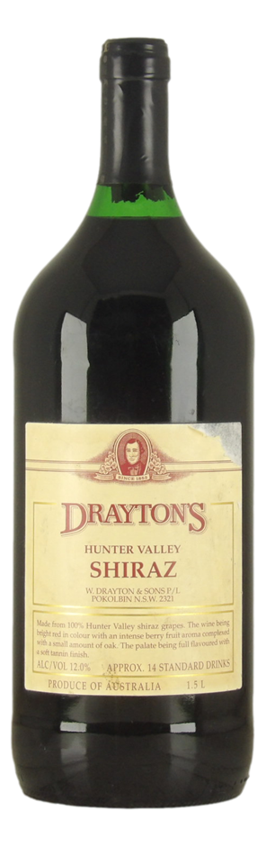 Draytons Shiraz NV (1x 1.5L).Hunter Valley