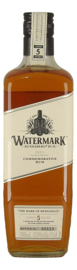 Bundaberg Rum Watermark Rum 2011 (1x 700mL), QLD.
