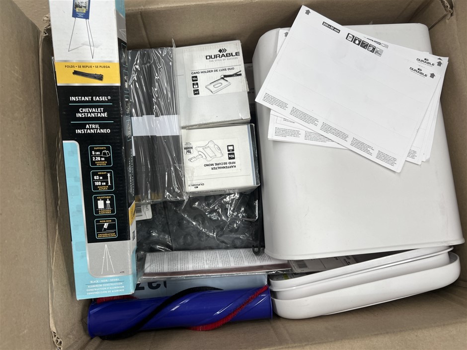 Assorted Office Supplies. NB: Photo as is. Some Not in Original Packaging,