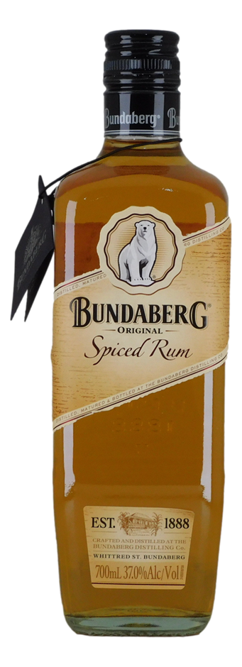 Bundaberg Original Spiced Rum (1x 700mL), QLD.