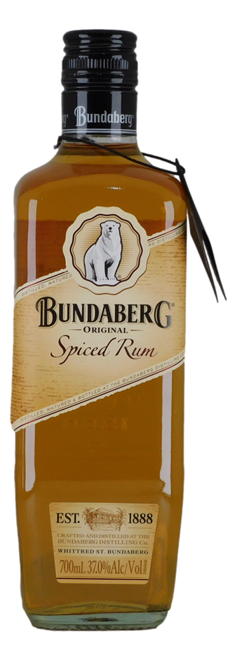 Bundaberg Original Spiced Rum (1x 700mL), QLD.