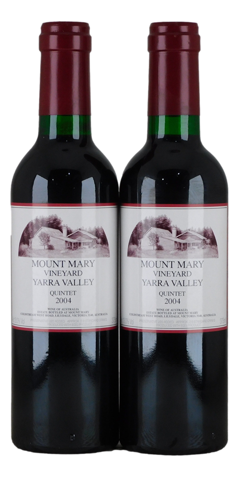 Mount Mary Vineyard Quintet 2004 (2x 375mL), Yarra Valley.