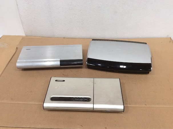Bose Lifestyle 20/Lifestyle 5 Music Center&Bose AV38 Media Center Lot of 3