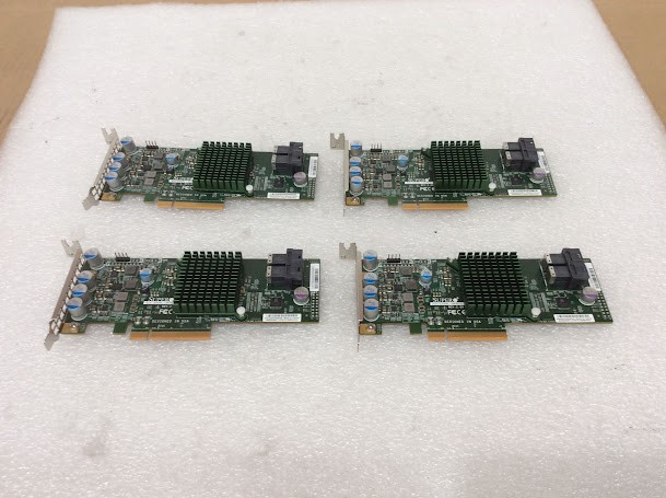 SuperMicro AOC-S3008L-L8e Mixed Model Internal Adapter (Lot of 4)