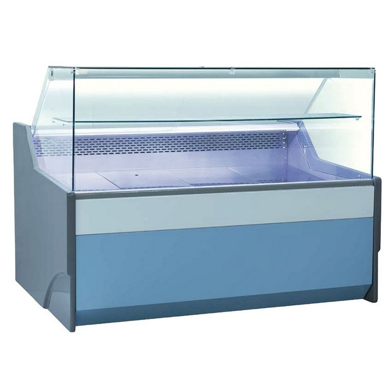 670L Square Front Glass Deli Display