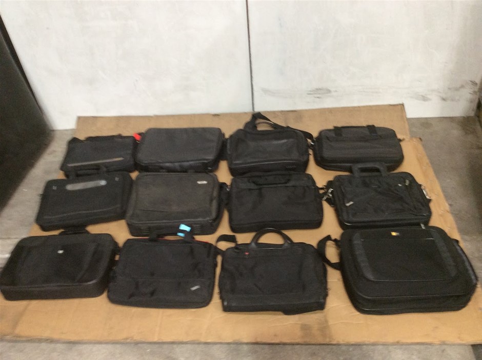 Mix Brand Mix Model Laptop Carry Bags (Lot of 12)