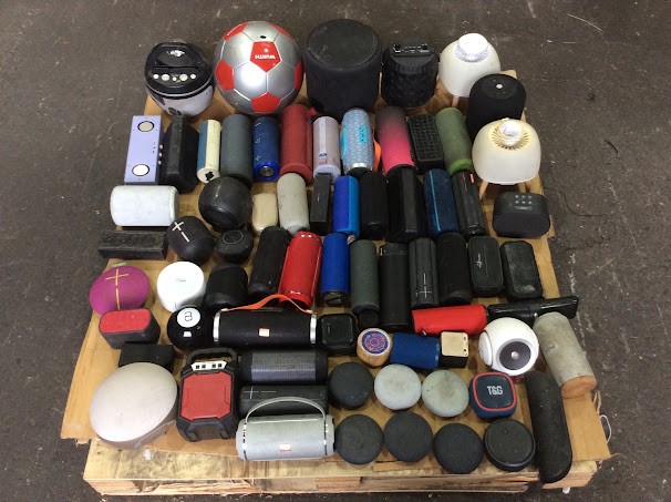 Mixed Brand and Model Portable Bluetooth Speakers