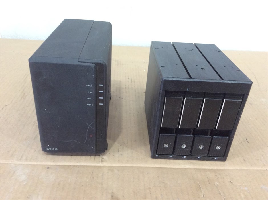 Synology NVR1218 Network Recorder + SilverStone FS304-12G Storage Drive