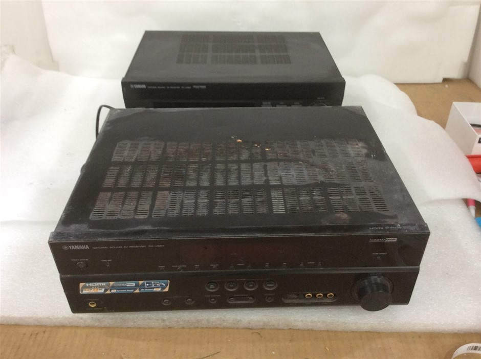 Yamaha RX-V293 And RX-V667 AV Receivers (Lot of 2)