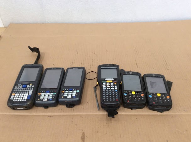 Intermec Model Handheld Mobile Computer Barcode Scanner (Lot of 6)