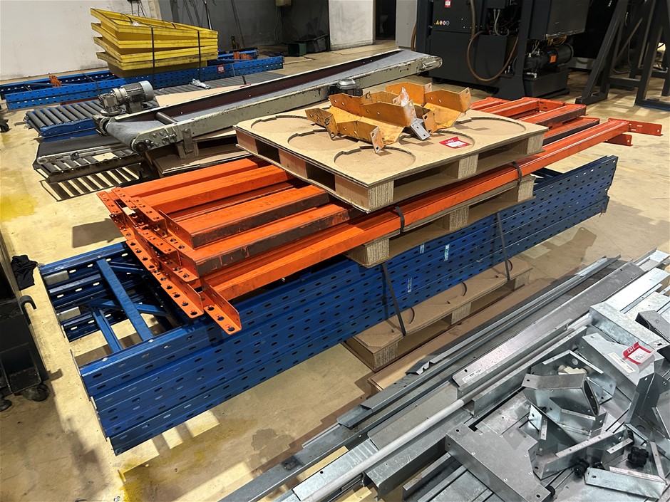 2x Bays Of Pallet Racking (Palletised)