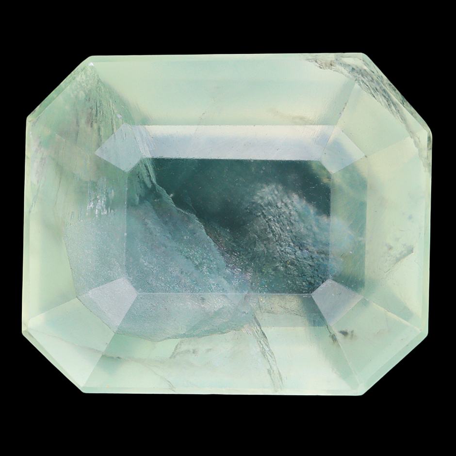 12.45 Carats Light Green Prehnite