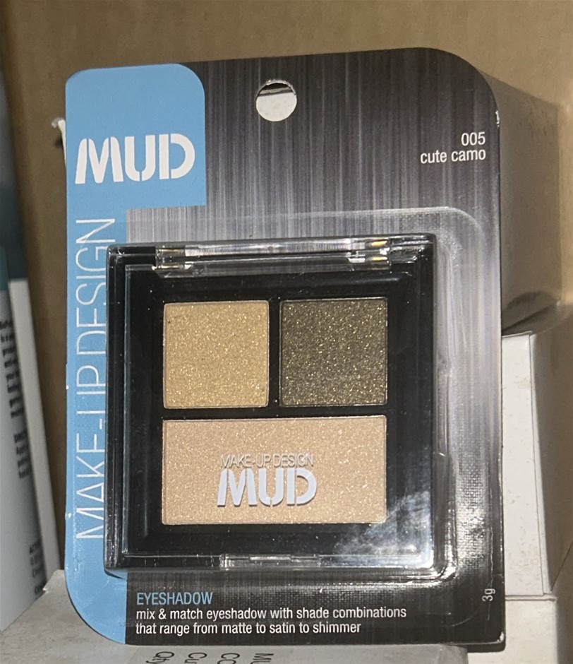 12x MUD Eyeshadow Makeup (005 Cute Camo)