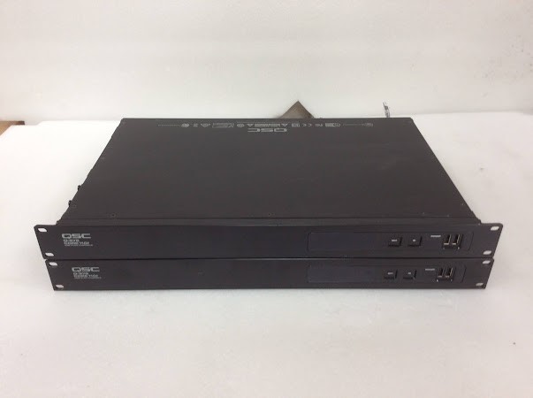 QSC Q-SYS Core 110f Digital Audio Processor (Lot of 2)