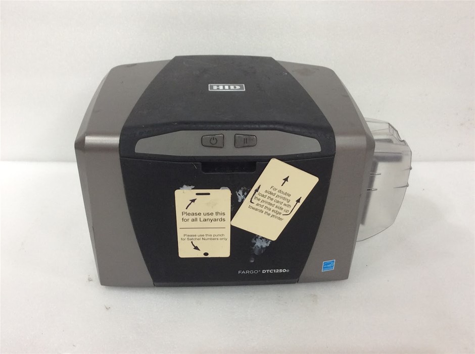 HID Fargo DTC1250e Color ID Card Printer