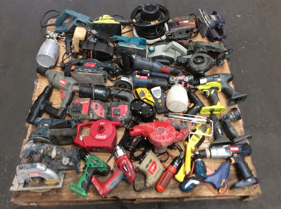 Mixed Brands Assorted Power Tools