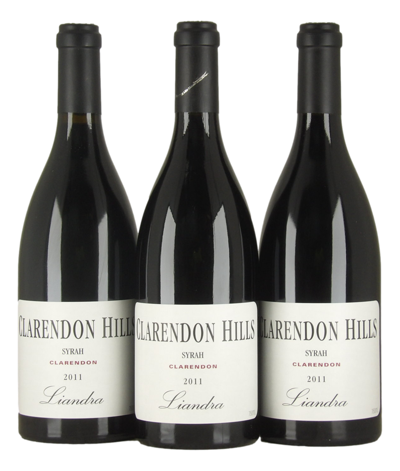 Clarendon Hills Liandra Shiraz 2011 (3x 750mL).Blewitt Springs.