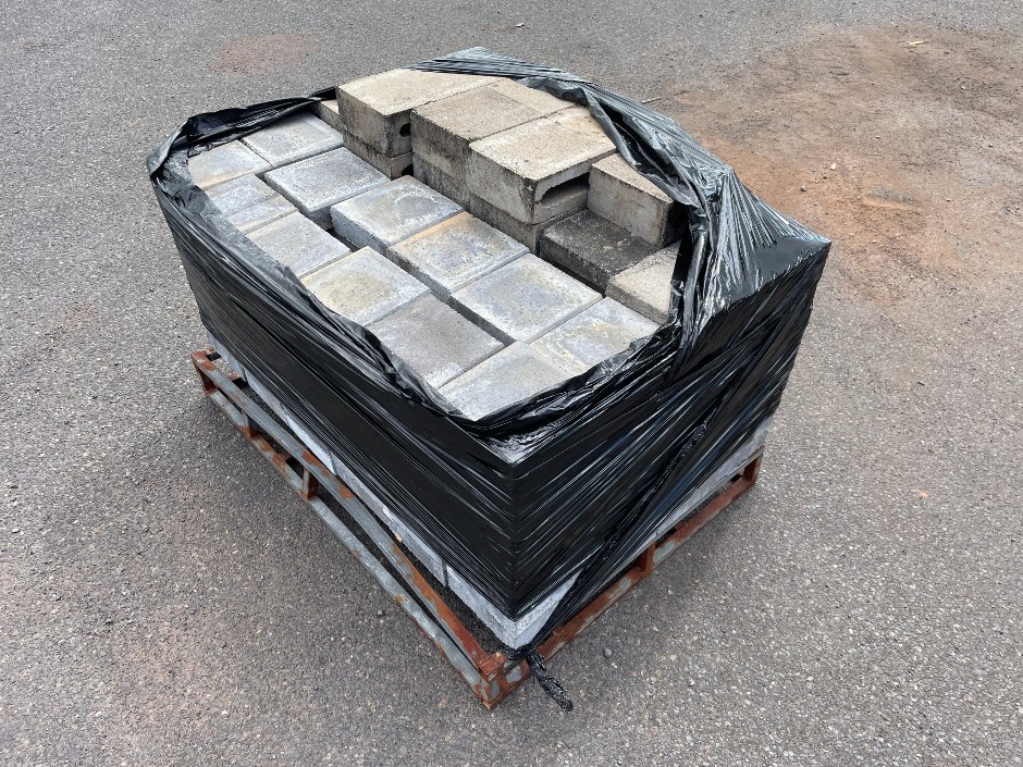 Pallet of Concrete Pavers
