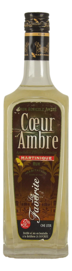 La Favorite Coeur Ambre Rum (1x 1L).