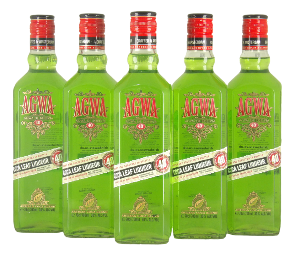 Agwa de Bolivia Herbal Liqueur (5x 700mL).