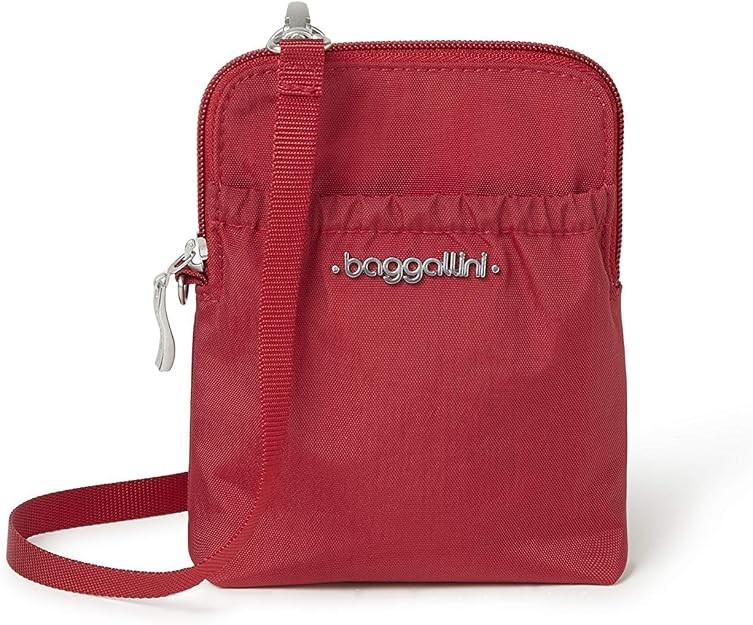 BAGGALLINI Bryant Pouch Crossbody Bag, Apple.  Buyers Note - Discount Freig