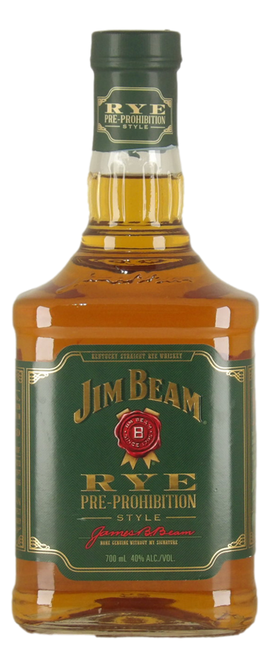 Jim Beam Pre-Prohibition Rye Whiskey (6x 700mL). Kentucky.