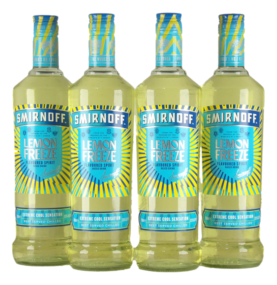 Smirnoff Lemon Squeeze (4x 700mL). Australia.