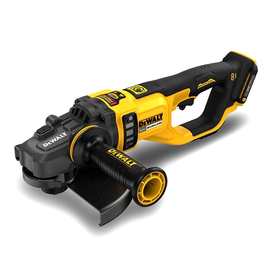 DeWALT 54V FlexVolt XR Li-ion Cordless Brushless 230mm (9") Angle Grinder -