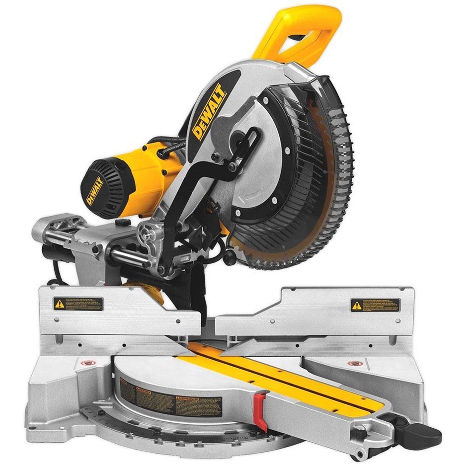 DEWALT 1675W 305mm Dual Bevel Slide Compound Mitre Saw.