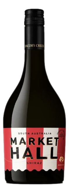 Jacob`s Creek Markethall Shiraz 2021 (6x 750mL), SA.