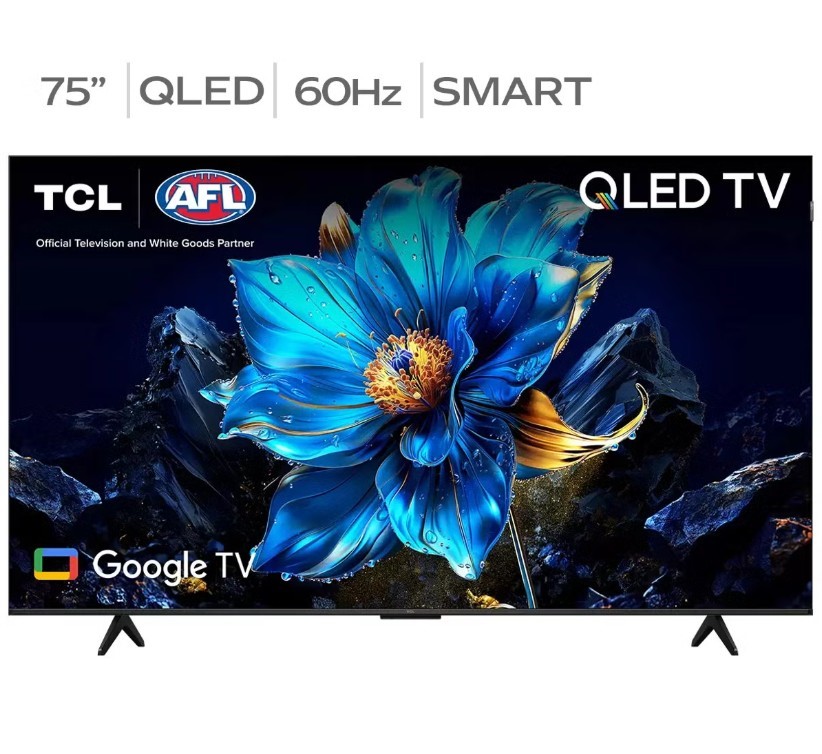 TCL 75 Inch P7K QLED 4K Google TV 75P7K. NB: Not in original box.