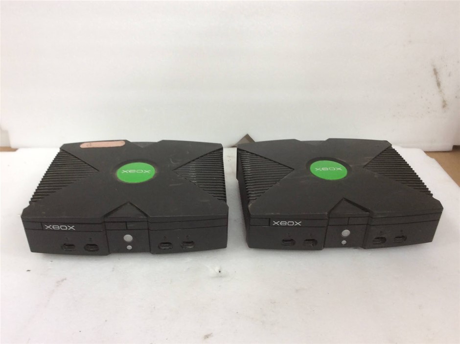 Microsoft Xbox Original Game Console (Lot of 2)