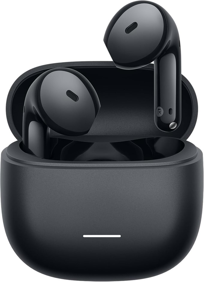 Xiaomi REDMI Buds 8 Active, Wireless Bluetooth Earbuds Semi-in-Ear, Black.
